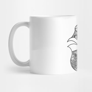 Fox Zentangle Mug